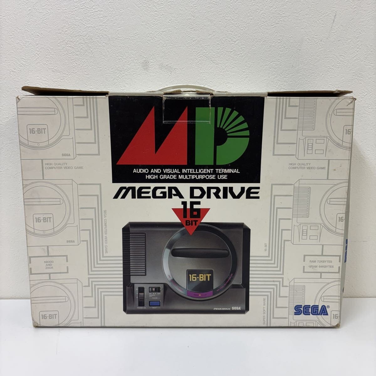 SEGA メガドライブ 16BIT 本体