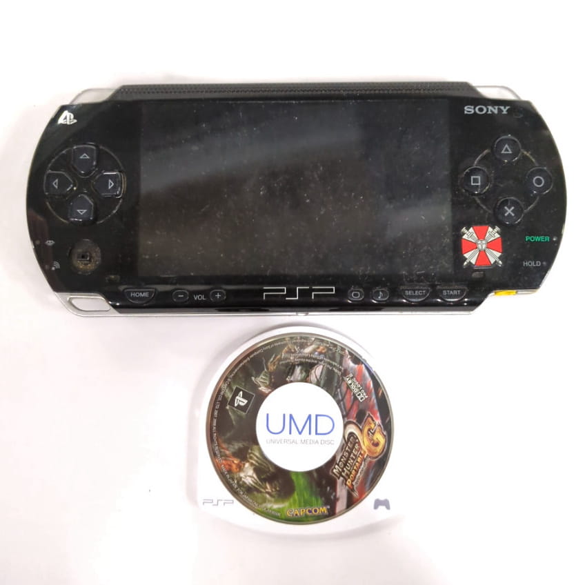 SONY プレイステーションポータブル PSP1000 ポータブルゲーム機 ソフト MH2G付属