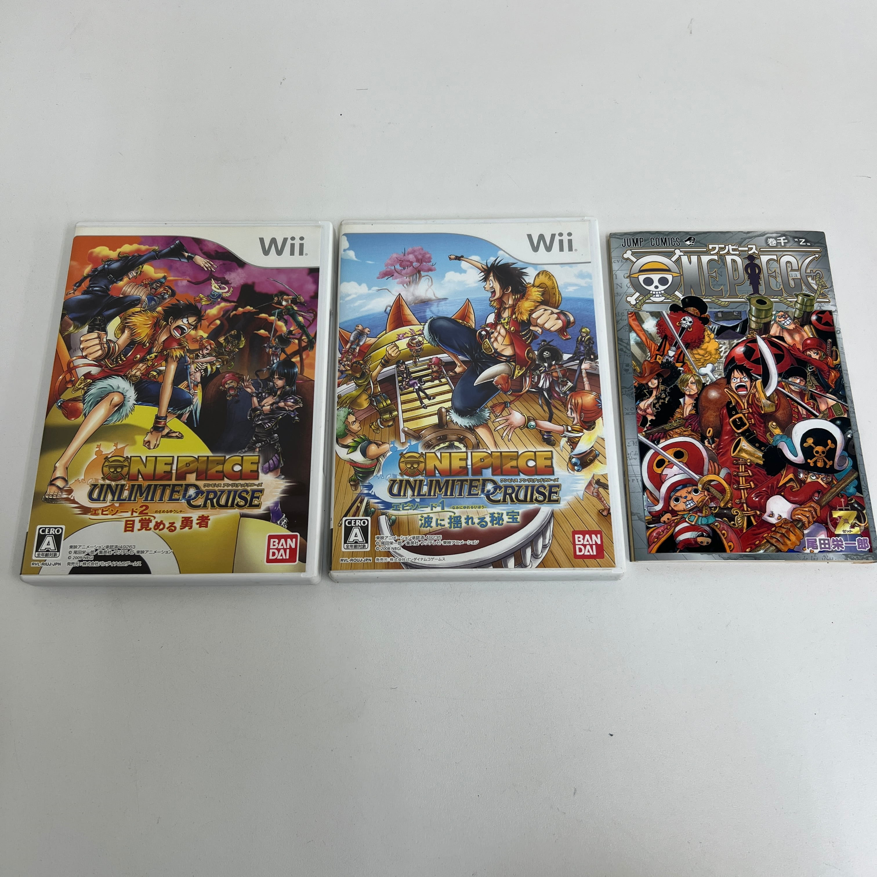 Nintendo Wii用ソフト ワンピース アンリミテッドクルーズ エピソード1 波に揺れる秘宝
