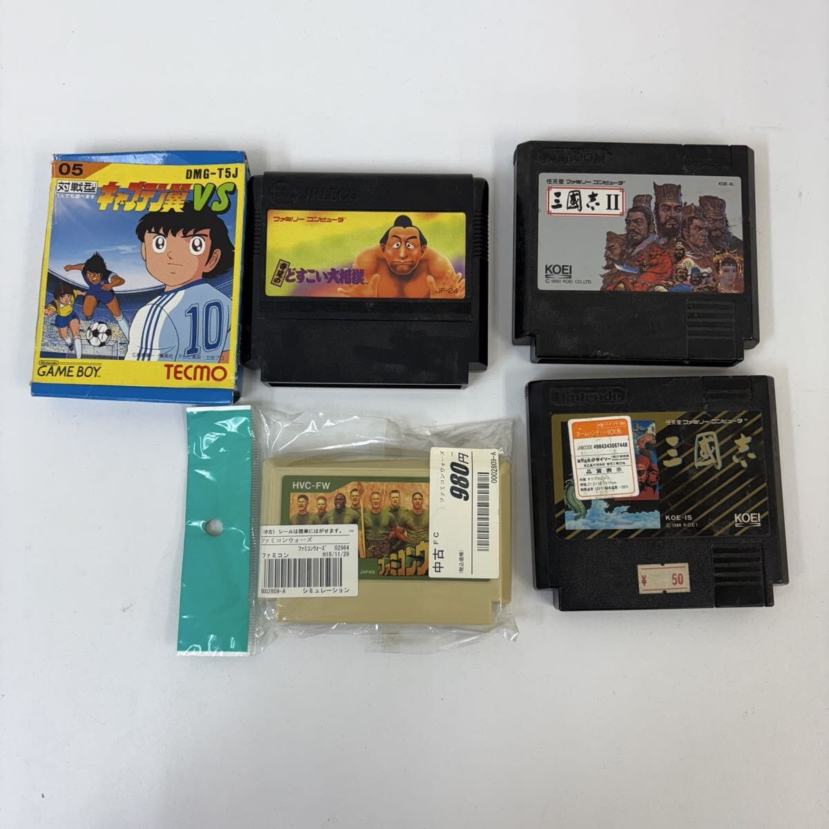 ゲームソフト 大量まとめて ファミコンソフト など
